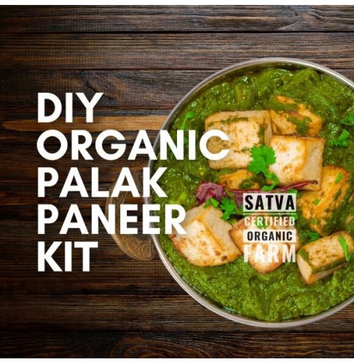 *DIY Palak Paneer Kit   400 GM  (by Satva Farm)